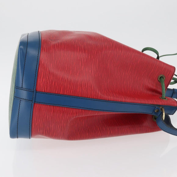 LOUIS VUITTON Epi Noe Shoulder Bag By color Red Blue M44084 LV Auth BAZ413A