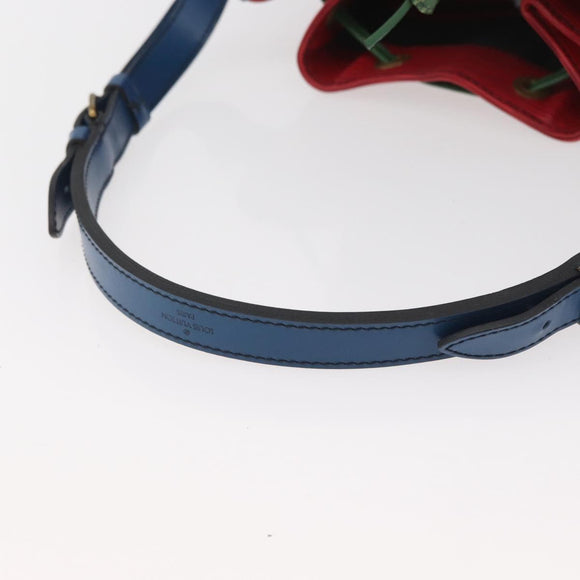LOUIS VUITTON Epi Noe Shoulder Bag By color Red Blue M44084 LV Auth BAZ413A