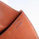 LOUIS VUITTON Epi Art Deco Clutch Bag Brown M52633 LV Auth BAZ420-18