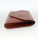 LOUIS VUITTON Epi Art Deco Clutch Bag Brown M52633 LV Auth BAZ420-5