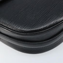 LOUIS VUITTON Epi Jeune Fille MM Shoulder Bag Black M52152 LV Auth BAZ421A-15