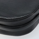 LOUIS VUITTON Epi Jeune Fille MM Shoulder Bag Black M52152 LV Auth BAZ421A-16