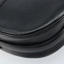 LOUIS VUITTON Epi Jeune Fille MM Shoulder Bag Black M52152 LV Auth BAZ421A-17