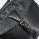 LOUIS VUITTON Epi Jeune Fille MM Shoulder Bag Black M52152 LV Auth BAZ421A-18