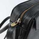LOUIS VUITTON Epi Jeune Fille MM Shoulder Bag Black M52152 LV Auth BAZ421A-9