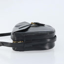 LOUIS VUITTON Epi Jeune Fille MM Shoulder Bag Black M52152 LV Auth BAZ421A-4