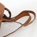 GUCCI Bamboo Backpack Leather Brown Gold 003.58.0016 Auth BAZ426-14