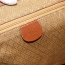 GUCCI Bamboo Backpack Leather Brown Gold 003.58.0016 Auth BAZ426-19