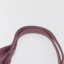 Salvatore Ferragamo Gancini Tote Bag Leather Pink Silver Auth BAZ427-8