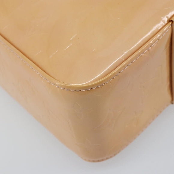 LOUIS VUITTON Monogram Vernis Columbus Bag Marshmallow Pink M91032 Auth BAZ428