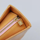LOUIS VUITTON Monogram Vernis Columbus Bag Marshmallow Pink M91032 Auth BAZ428-17