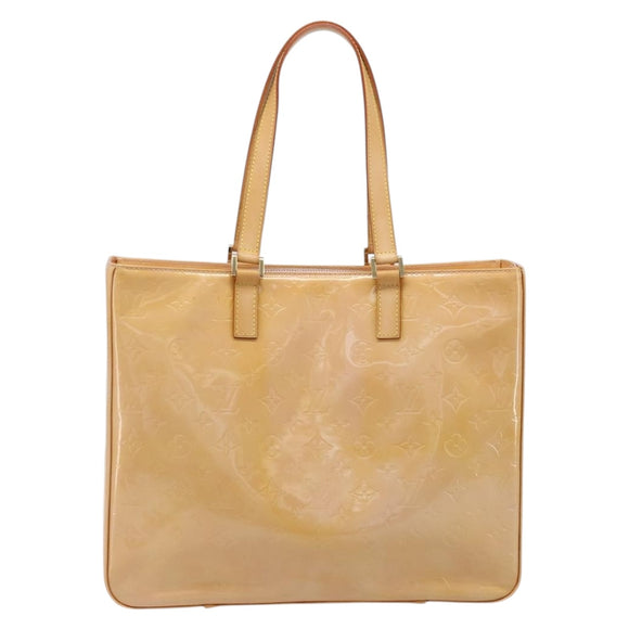 LOUIS VUITTON Monogram Vernis Columbus Bag Marshmallow Pink M91032 Auth BAZ428