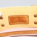 LOUIS VUITTON Monogram Vernis Reade PM Bag Marshmallow Pink M91306 Auth BAZ438-17