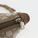 GUCCI GG Supreme Web Sherry Line Bag PVC Beige Gold 89 02 032 Auth BAZ440-10