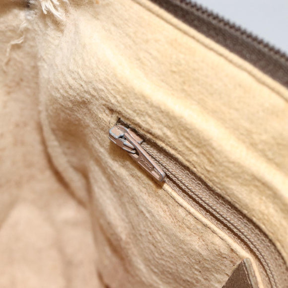 GUCCI GG Supreme Web Sherry Line Bag PVC Beige Gold 89 02 032 Auth BAZ440
