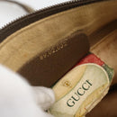 GUCCI GG Supreme Web Sherry Line Bag PVC Beige Gold 89 02 032 Auth BAZ440-12