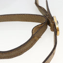 GUCCI GG Supreme Web Sherry Line Bag PVC Beige Gold 89 02 032 Auth BAZ440-8