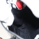 BALENCIAGA Shopping Phone Holder Umhängetasche Leder Weiß 593826 Auth BAZ443A-20