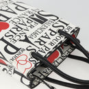 BALENCIAGA Shopping Phone Holder Umhängetasche Leder Weiß 593826 Auth BAZ443A-6