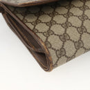 GUCCI GG Supreme Shoulder Bag PVC Beige Gold 904 02 050 Auth BAZ445-9