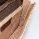 GUCCI GG Supreme Shoulder Bag PVC Beige Gold 904 02 050 Auth BAZ445-19