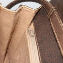GUCCI GG Supreme Shoulder Bag PVC Beige Gold 904 02 050 Auth BAZ445-21