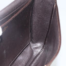 Christian Dior Trotter Canvas Shoulder Bag Beige Gold Auth BAZ447-18