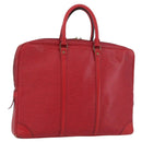 LOUIS VUITTON Epi Porte Documents Voyage Business Bag Red M54477 LV Auth BAZ449-1