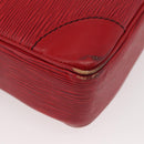 LOUIS VUITTON Epi Porte Documents Voyage Business Bag Red M54477 LV Auth BAZ449-8