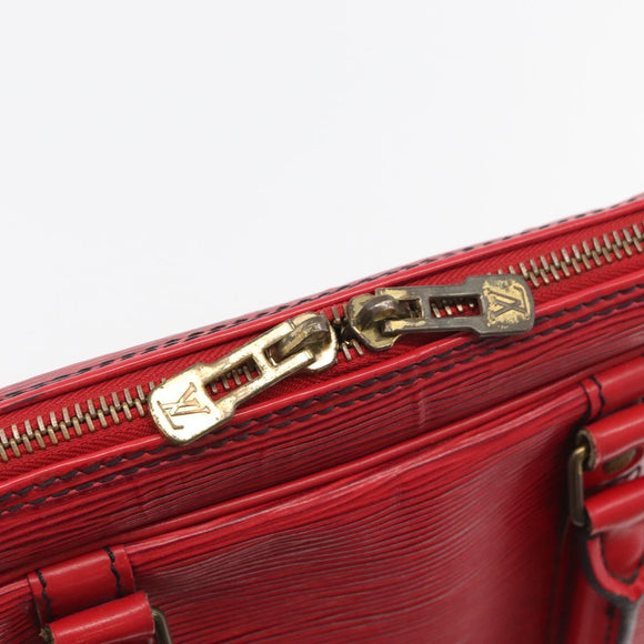 LOUIS VUITTON Epi Porte Documents Voyage Business Bag Red M54477 LV Auth BAZ449