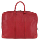 LOUIS VUITTON Epi Porte Documents Voyage Business Bag Red M54477 LV Auth BAZ449-2