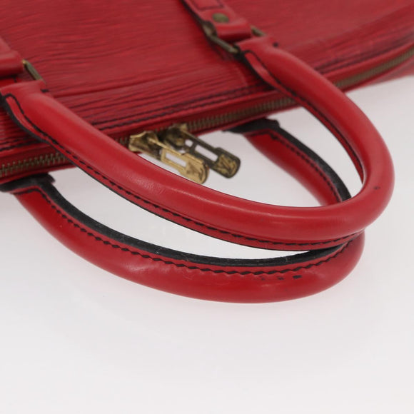 LOUIS VUITTON Epi Porte Documents Voyage Business Bag Red M54477 LV Auth BAZ449