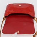 LOUIS VUITTON Monogram Vernis Thompson Street Bag Red M91094 Auth BAZ450-17