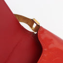 LOUIS VUITTON Monogram Vernis Thompson Street Bag Red M91094 Auth BAZ450-18