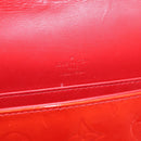 LOUIS VUITTON Monogram Vernis Thompson Street Bag Red M91094 Auth BAZ450-19