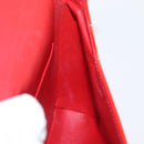 LOUIS VUITTON Monogram Vernis Thompson Street Bag Red M91094 Auth BAZ450-20