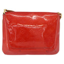 LOUIS VUITTON Monogram Vernis Thompson Street Bag Red M91094 Auth BAZ450-2