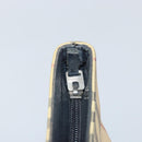 BURBERRY Nova Check Tote Bag PVC Leather Beige Silver Auth BAZ452-10