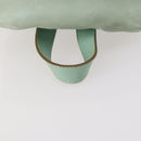 Salvatore Ferragamo Gancini Backpack Suede Green Gold Auth BAZ453-7