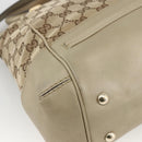 GUCCI GG Canvas Pretty Hand Bag 2way Beige Gold 269894 Auth BAZ454-16