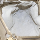 GUCCI GG Canvas Pretty Hand Bag 2way Beige Gold 269894 Auth BAZ454-22