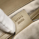 GUCCI GG Canvas Pretty Hand Bag 2way Beige Gold 269894 Auth BAZ454-12