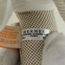 HERMES Epope Dragon Stuffed Canvas Light Beige Ivory Auth BAZ459M-16
