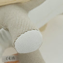 HERMES Epope Dragon Stuffed Canvas Light Beige Ivory Auth BAZ459M-7