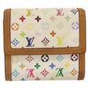 LOUIS VUITTON Multicolor Porte Monnaie Billets Cartes Credit M92983 Auth BAZ465-2