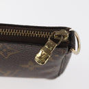 LOUIS VUITTON Monogram Mini Pochette Accessoires Pouch M58009 LV Auth BAZ466-9