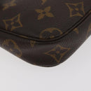 LOUIS VUITTON Monogram Mini Pochette Accessoires Pouch M58009 LV Auth BAZ466-7