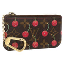 LOUIS VUITTON Monogram Cherry Pochette Cles Coin Purse M95042 LV Auth BAZ469A-1