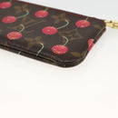 LOUIS VUITTON Monogram Cherry Pochette Cles Coin Purse M95042 LV Auth BAZ469A-15