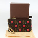 LOUIS VUITTON Monogram Cherry Pochette Cles Coin Purse M95042 LV Auth BAZ469A-12
